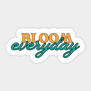 Bloom Everyday Cultivating Inner Growth Sticker